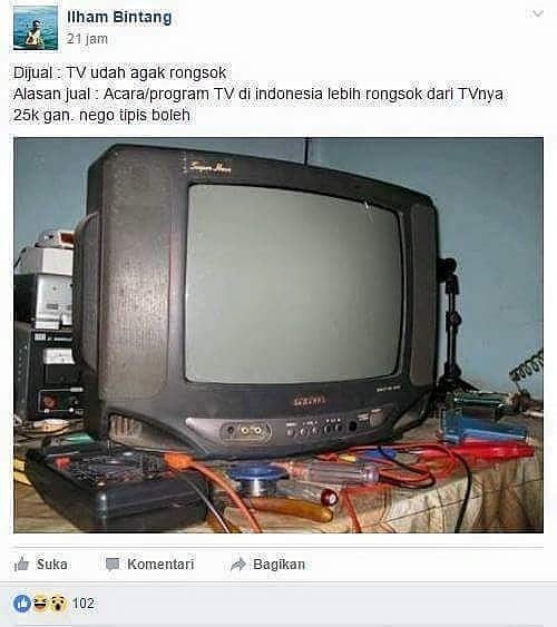 8 Barang dagangan nyeleneh ala orang Indonesia, absurd tapi kocak