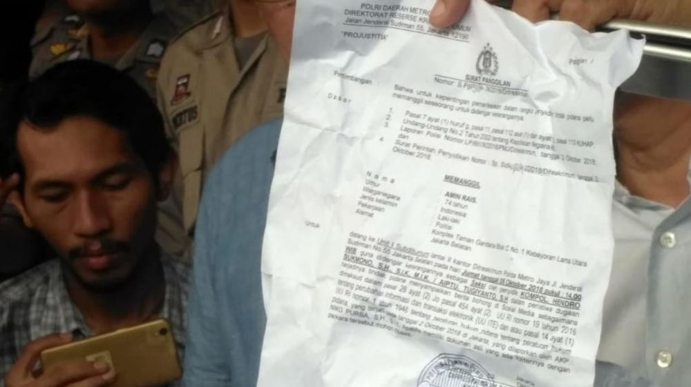 5 Fakta pemeriksaan Amien Rais yang menyita perhatian
