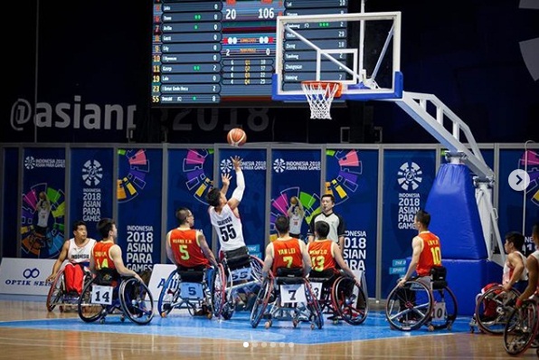 10 Potret jatuh bangun tim basket Indonesia di Asian Para Games 2018
