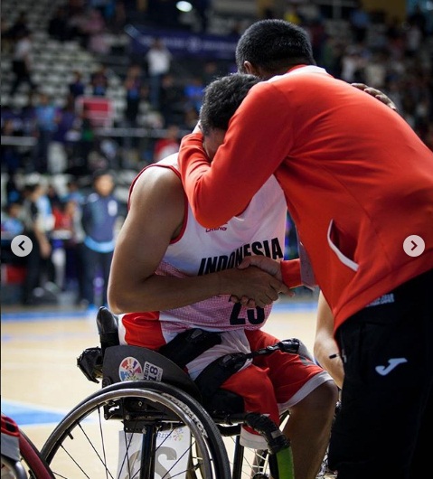 10 Potret jatuh bangun tim basket Indonesia di Asian Para Games 2018