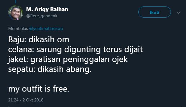 10 Review outfit sehari-hari ala mahasiswa ini konyolnya kebangetan 