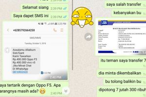 12 Chat usilin penipu online shop ini gereget abis, endingnya kocak