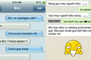 8 Chat dikira serius ini endingnya bakal bikin kamu ketawa ngegas