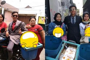 Pakai jas dan tampil super rapi, kamu tak akan sangka profesi pria ini