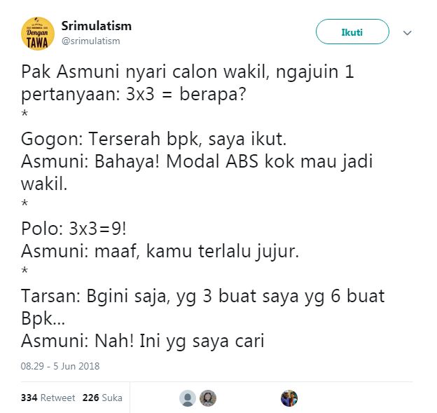 10 Lelucon ala Srimulat ini kocaknya sukses memancing tawa