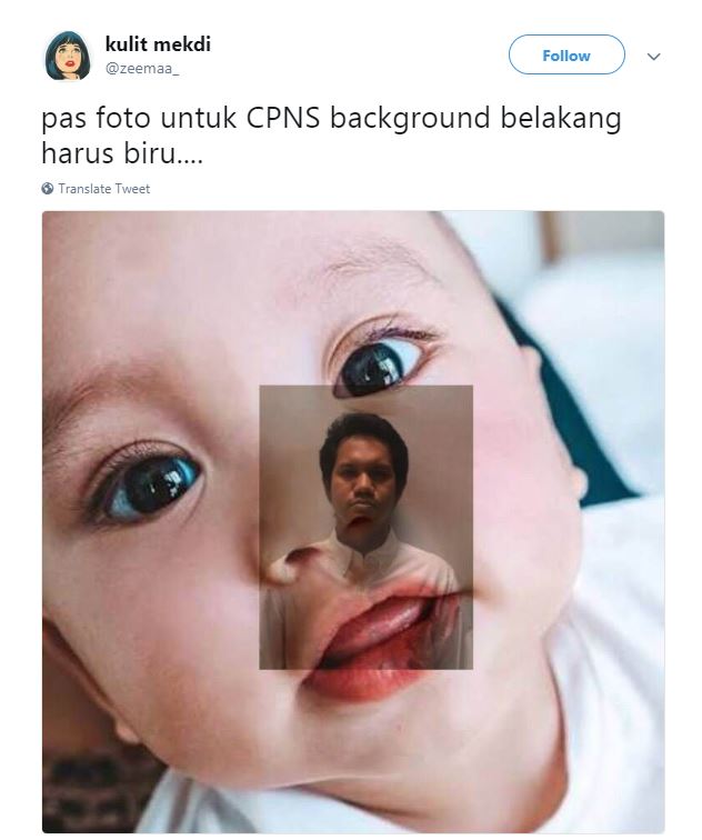 7 Kelakuan kocak 'foto pendaftar CPNS' ini buat ngakak sekaligus kesel