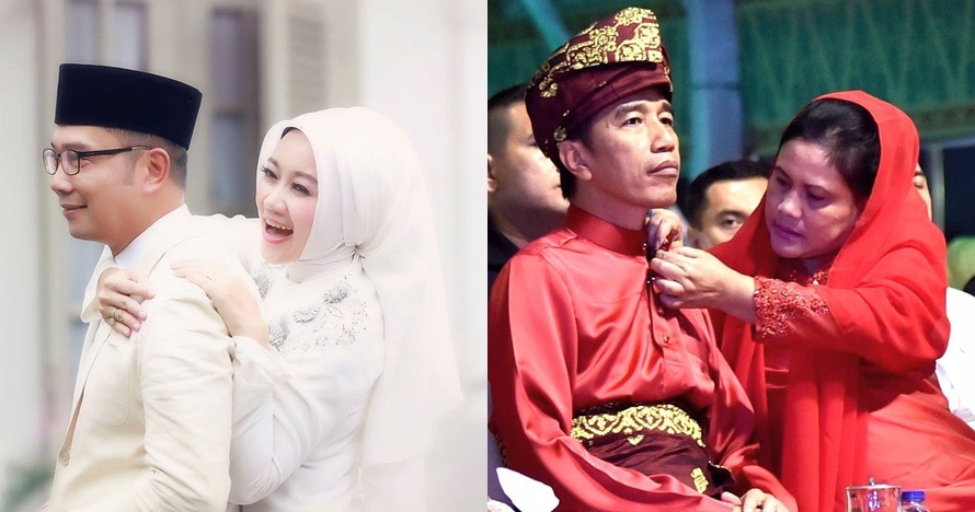 Momen mesra 9 politisi & istri ini romantisnya bak pasangan muda