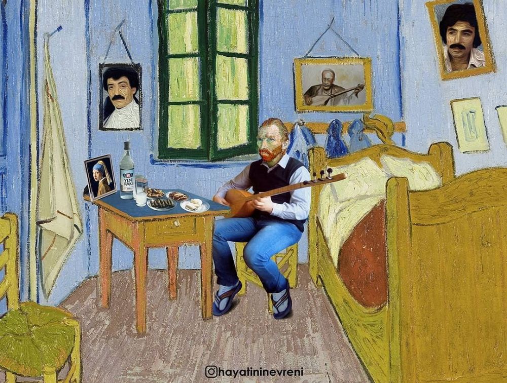 10 Lukisan lawas diedit ala kekinian ini hasilnya justru absurd banget