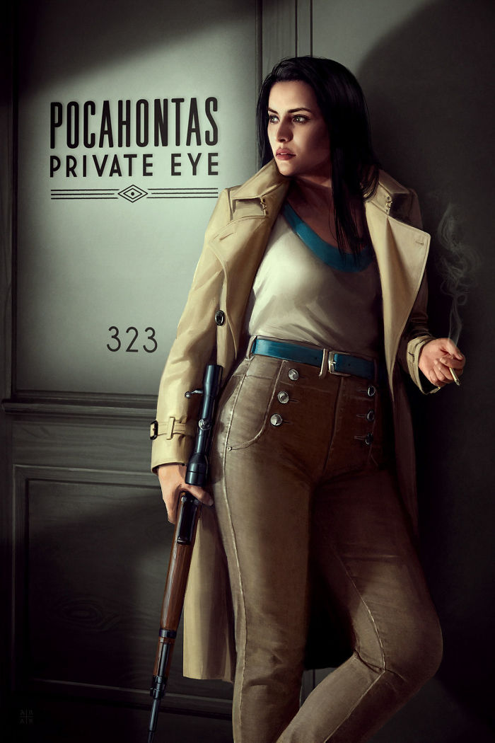 Begini jadinya kalau 9 putri Disney jadi cover novel kriminal