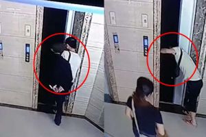 Gara-gara buka paksa pintu lift, pria ini bikin mertua bernasib tragis
