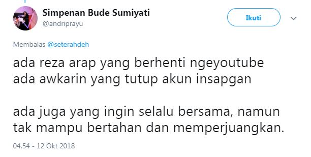 10 Cuitan kocak 'Awkarin tutup akun' ini bikin cekikikan semalaman