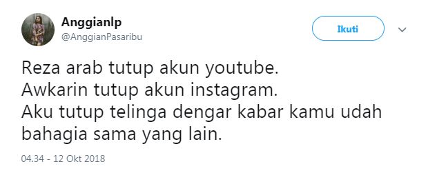 10 Cuitan kocak 'Awkarin tutup akun' ini bikin cekikikan semalaman