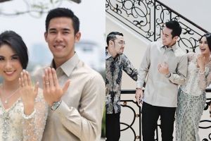 7 Potret romantis acara tunangan Ryuji Utomo dan Shabrina Ayu