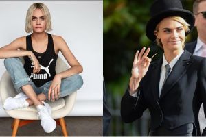 Jadi sorotan, ini 10 gaya nyentrik Cara Delevingne di royal wedding