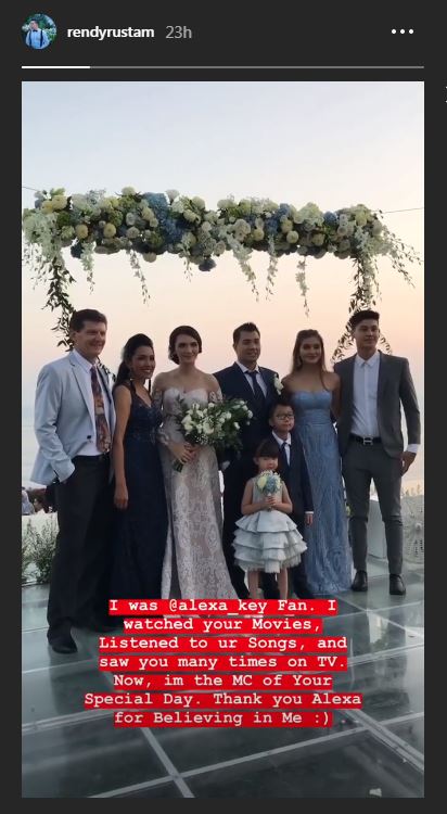 7 Momen pernikahan Alexa Key, tampil menawan dengan makeup natural