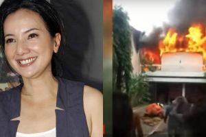 9 Penampakan rumah kerabat Cut Mini yang terbakar, tak ada korban