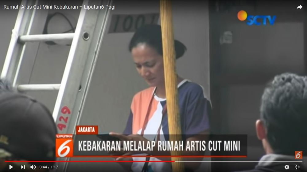 9 Penampakan rumah kerabat Cut Mini yang terbakar, tak ada korban