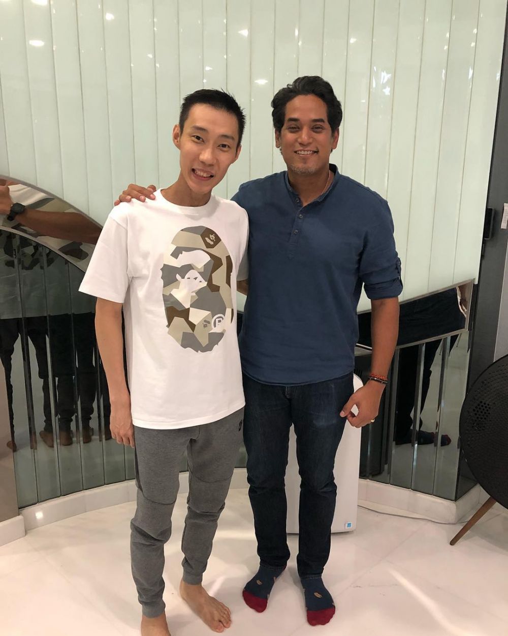 5 Potret terbaru Lee Chong Wei usai jalani perawatan kanker hidung