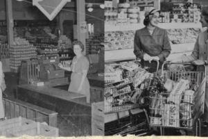 15 Potret lawas supermarket di Amerika Serikat, ada sejak 1930-an