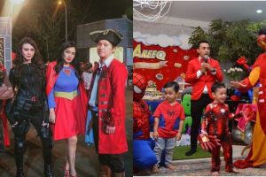 4 Gaya Raffi Ahmad pakai kostum superhero, keren abis