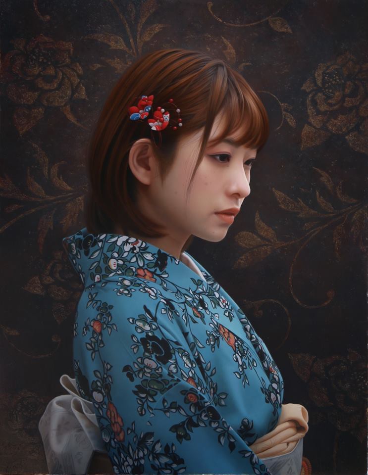 10 Lukisan 'keanggunan wanita Jepang' ini detailnya tampak bak foto