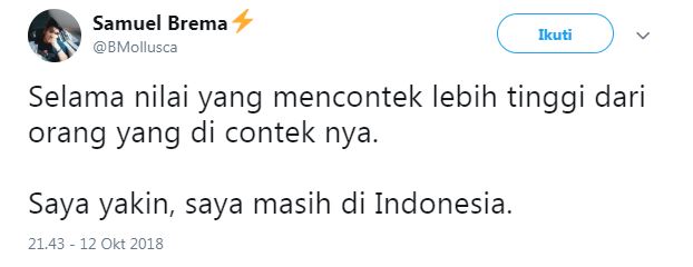 10 Cuitan kocak 'masih di Indonesia' ini bikin ngakak sampai Merauke