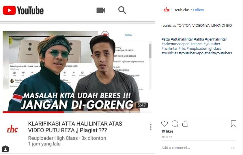 5 Kontroversi terheboh Atta Halilintar si YouTuber 5,8 juta subscriber