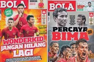 Kenang Tabloid Bola, ini 5 cover edisi Timnas Indonesia yang kece abis