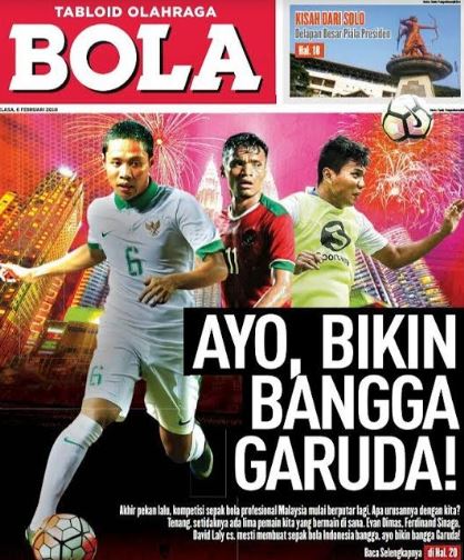 Kenang Tabloid Bola, ini 5 cover edisi Timnas Indonesia yang kece abis