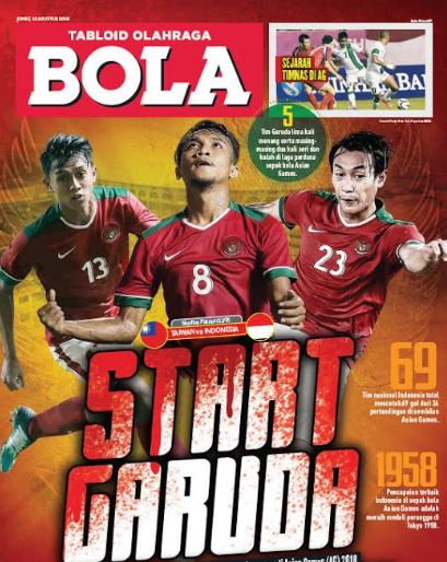Kenang Tabloid Bola, ini 5 cover edisi Timnas Indonesia yang kece abis