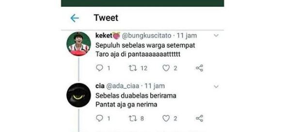 8 Cuitan saling balas pantun, bukti orang Indonesia kreatifnya juara