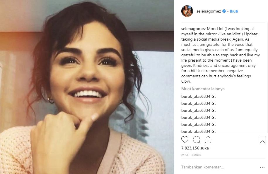 Sebelum depresi berat, ini 8 potret keceriaan Selena Gomez 