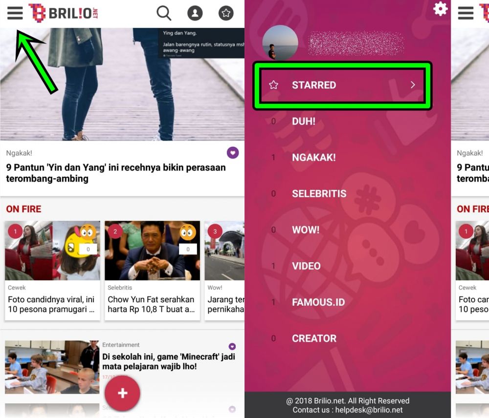 6 Pembaruan ini bikin aplikasi Brilio makin user friendly, bebas iklan