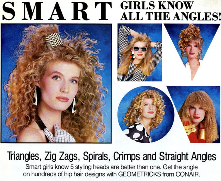 10 Poster langka model potongan rambut tahun 1950-1980 