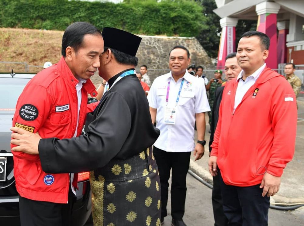 Jadi lawan politik, ini 10 momen akrab Jokowi & Prabowo jelang Pilpres