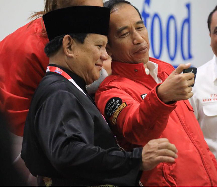 Jadi lawan politik, ini 10 momen akrab Jokowi & Prabowo jelang Pilpres