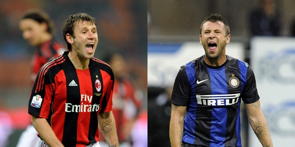 10 Pemain ini pernah membela dua klub rival sekota, Inter & AC Milan