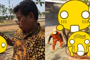Bersihkan kali, benda yang ditemukan Pasukan Oranye ini serem abis