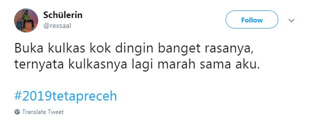 12 Cuitan #2019TetapReceh ini absurdnya bikin geli-geli jengkel