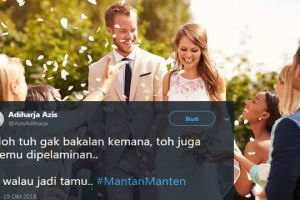 10 Cuitan 'mantan manten' ini bikin ingat kisah cintamu di masa lalu