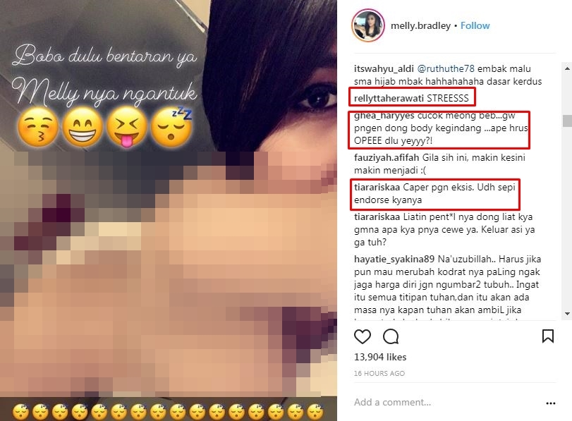 Unggah foto kelewat vulgar, 4 seleb cantik ini tuai kritikan pedas
