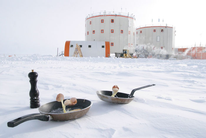 7 Potret hasil memasak di Antartika ini bikin geleng-geleng kepala