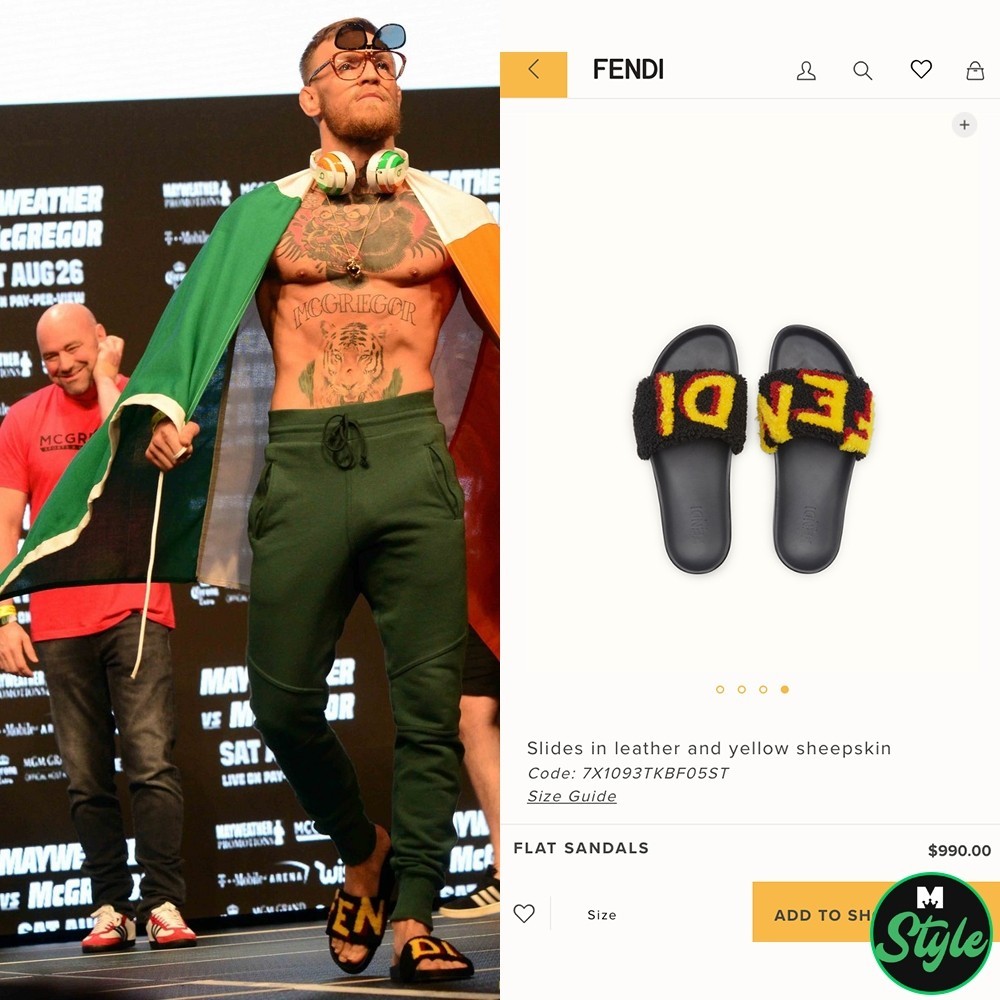 10 Fashion item Conor McGregor ini berharga fantastis, ada yang Rp 1 M