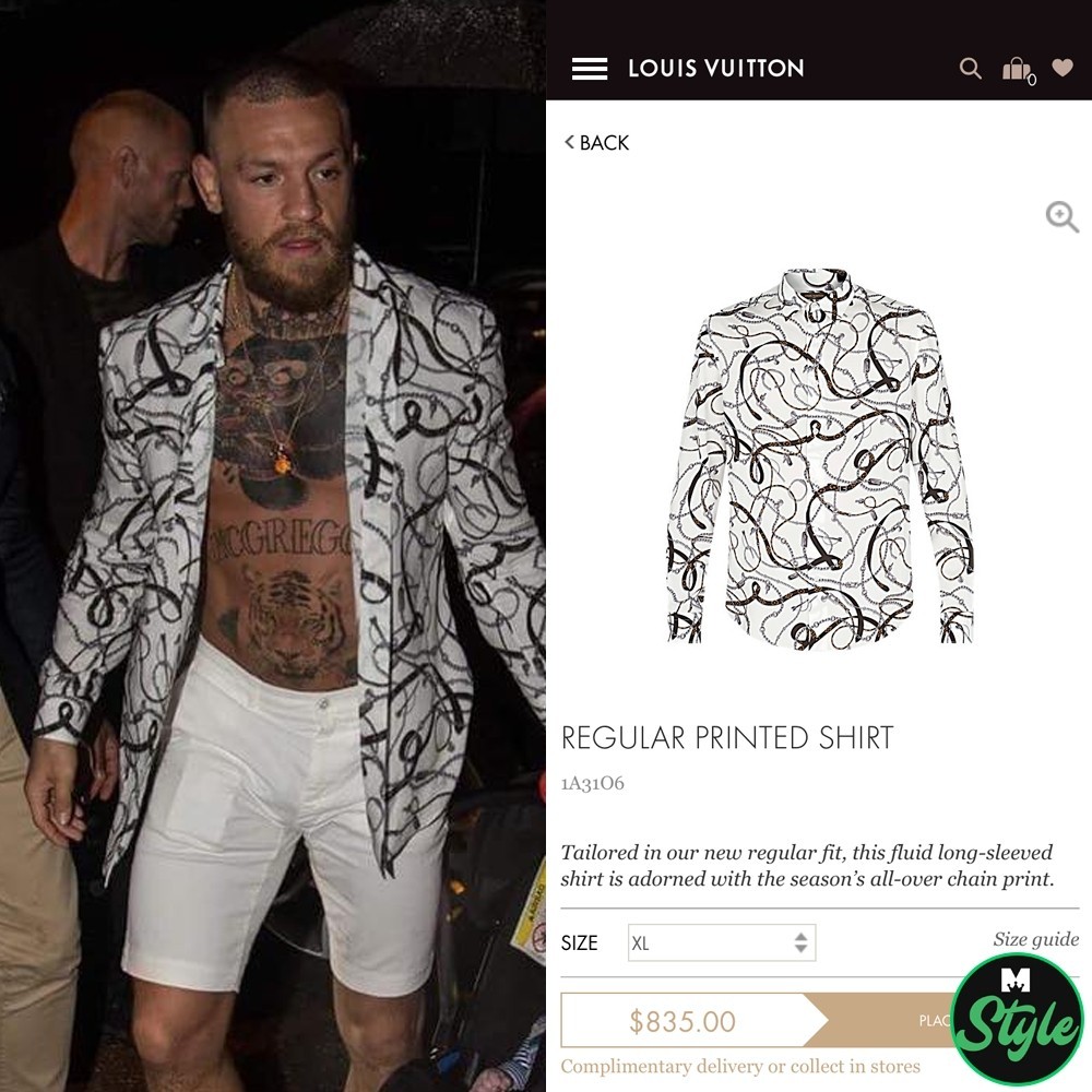 10 Fashion item Conor McGregor ini berharga fantastis, ada yang Rp 1 M