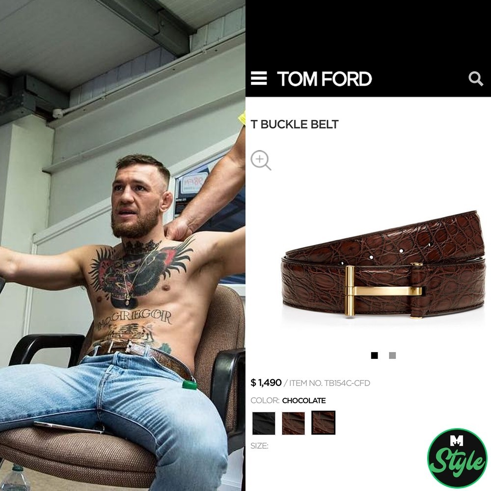 10 Fashion item Conor McGregor ini berharga fantastis, ada yang Rp 1 M