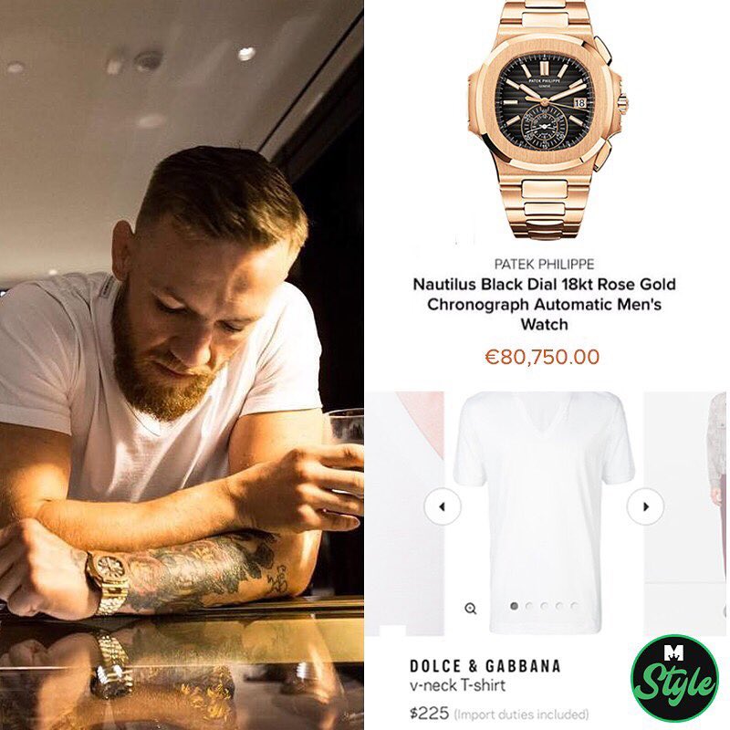 10 Fashion item Conor McGregor ini berharga fantastis, ada yang Rp 1 M