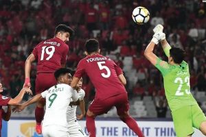 Sempat bangkit dan cetak 4 gol, Indonesia harus takluk dari Qatar