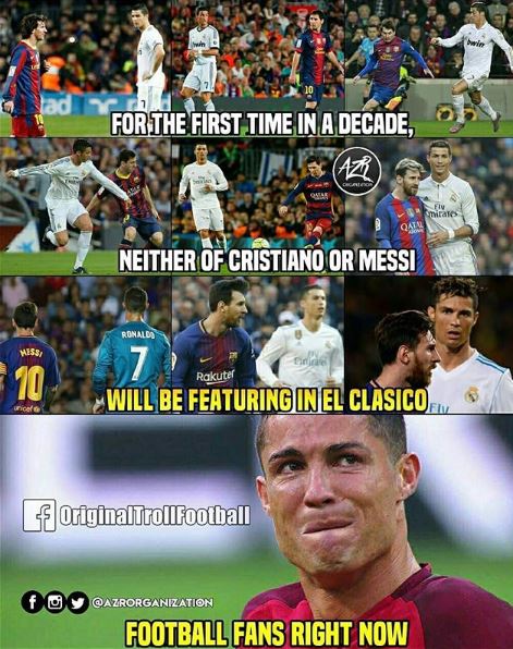 10 Meme meratapi cedera Lionel Messi, bikin pecinta bola makin nyesek