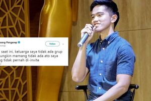 Kaesang curhat soal grup WA, ini 10 respons usil warganet