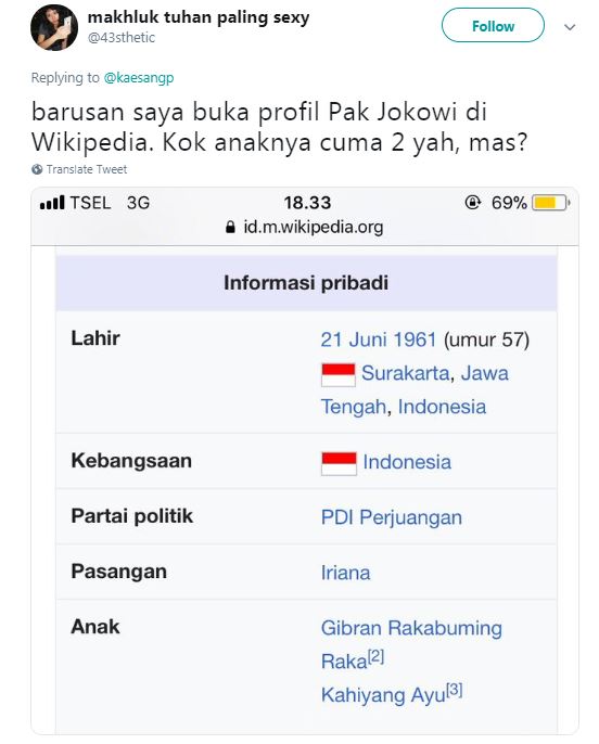 Kaesang curhat soal grup WA, ini 10 respons usil warganet